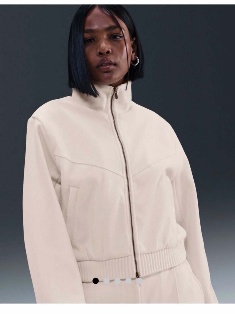 NIKE Sportswear Windrunner Tailored Jacket WOMENS XL IVORY NWT